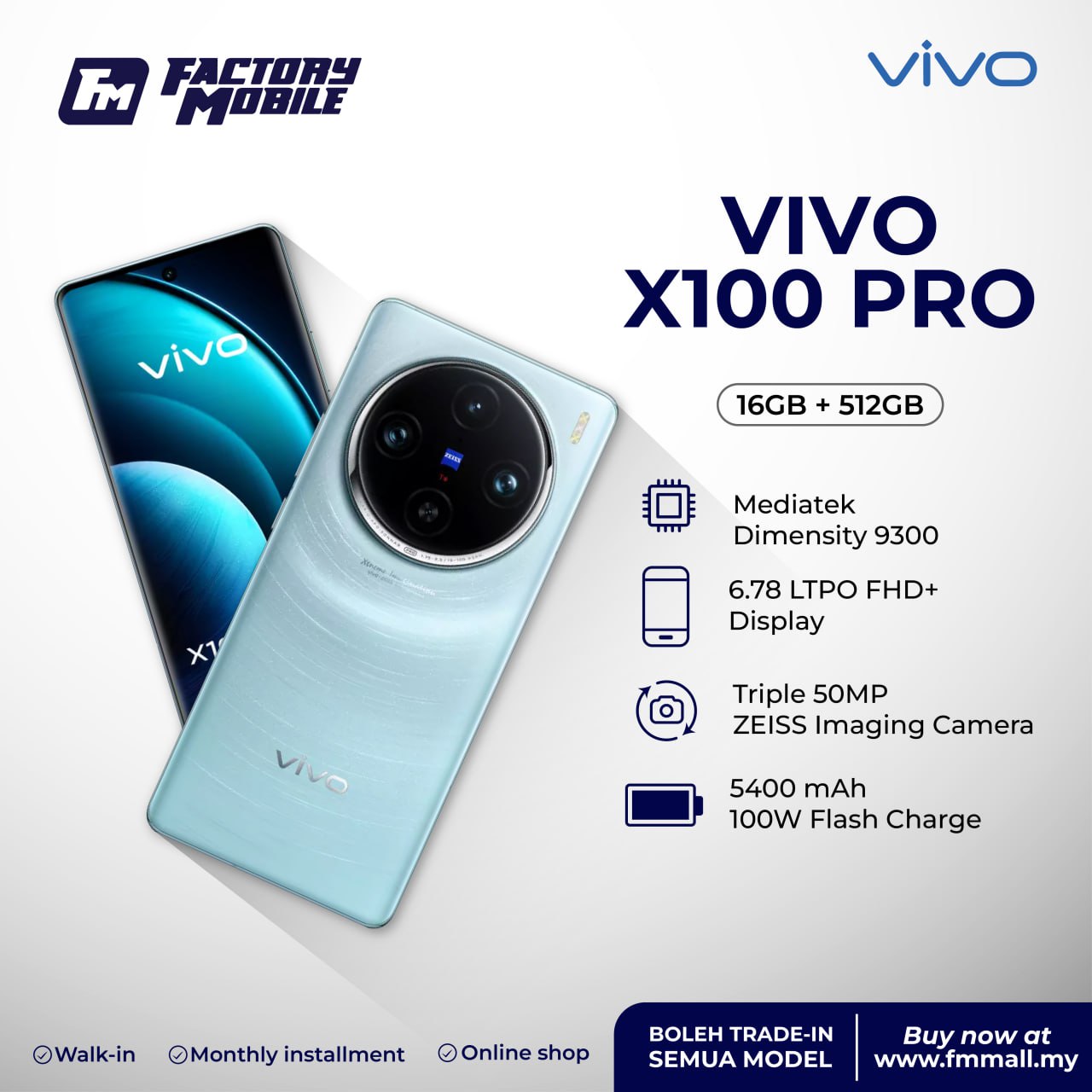 VIVO X100 PRO (NEW) – Factory Mobile Mall